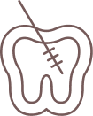 Icoon Wortelkanaalbehandeling